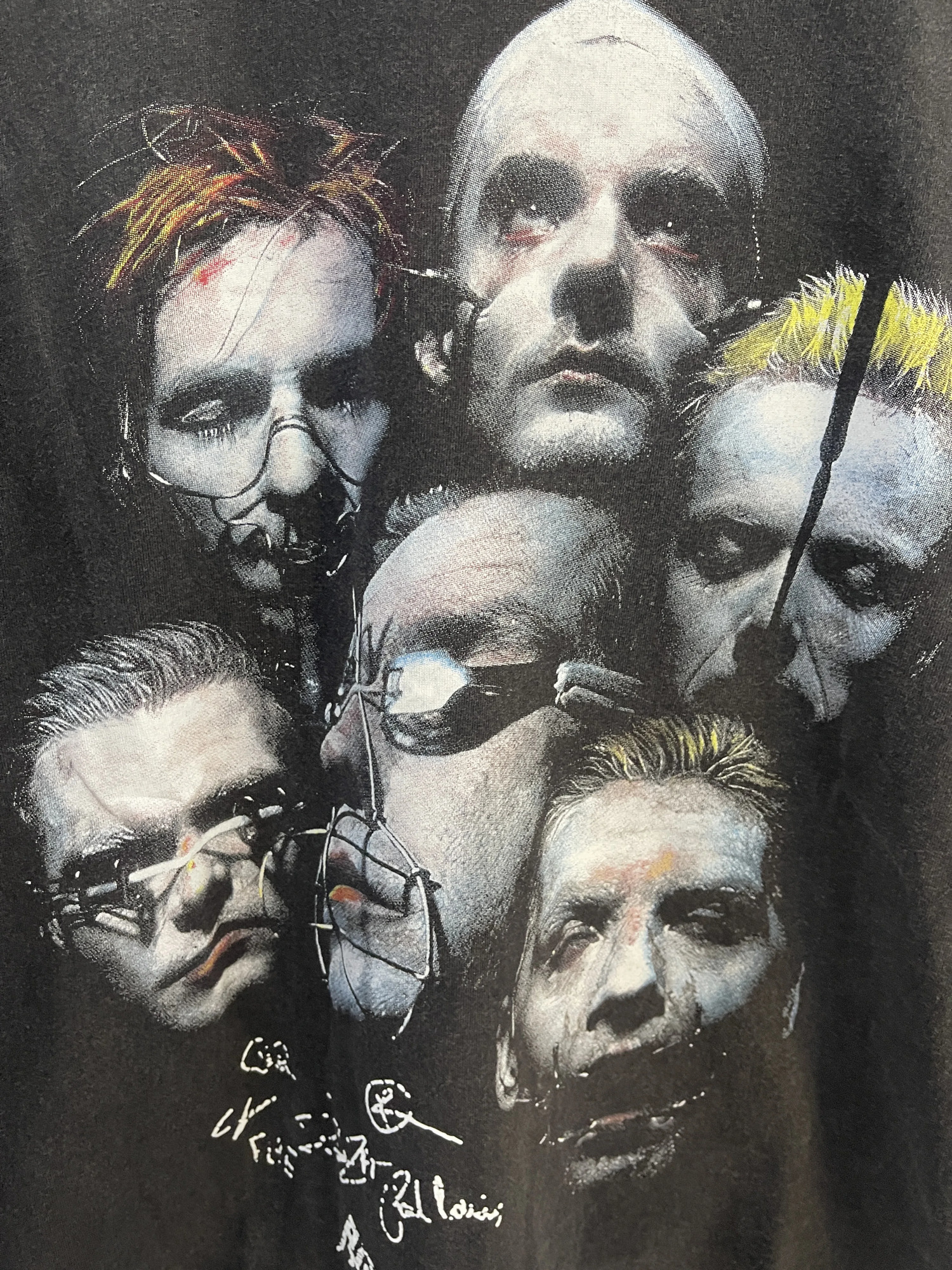 2025 Vintage Germany Rock Band RAM Portrait High-Street T-Shirt Cotton Streetwear Casual Loose Short Sleeve Tops 250227