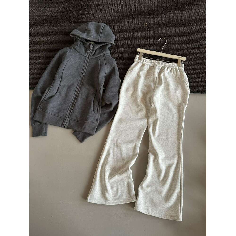 Autumn Winter New Veet Micro Pull Up Sweatpants For Women, Slim Fit And Slimming, Elastic Waisted Casual Pants Versatile