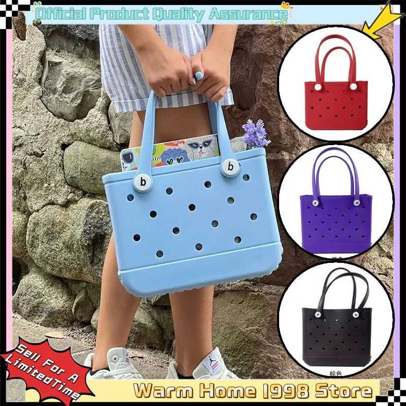 Bag EVA Bogg Rubber Waterproof Travel For Women Washable Handbag Beach Boat Swimming Sport Shopping Portable Bagsc