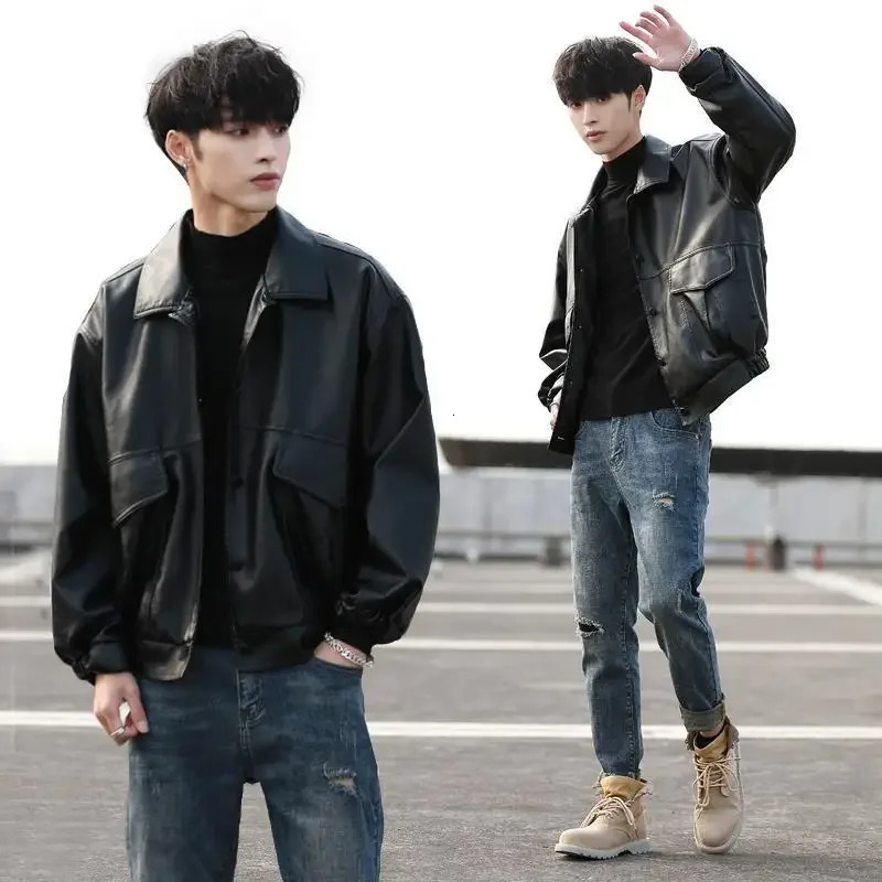Fashionable Korean style loose fit suitable for mens aviation pilot equipment spring and summer student jacket 250225