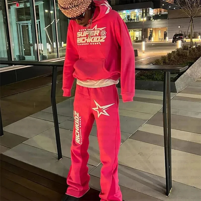 2024 AutumnWinter Y2K Mens and Womens Pants Fitness Fashion Trends Street Casual 250228Z