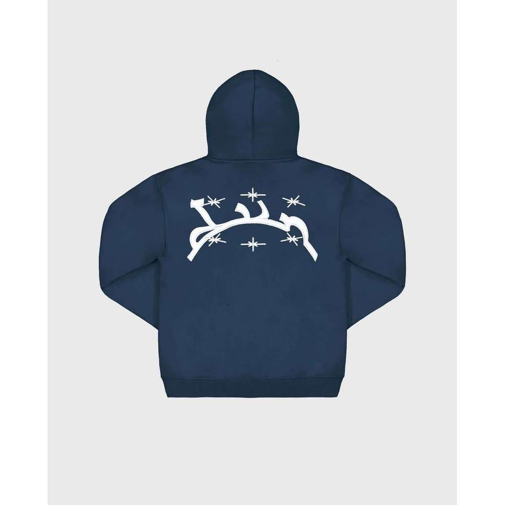 High street autumn winter new casual loose and fashionable women's foam printed hoodie