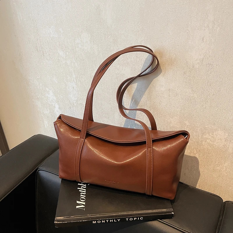 Ship from US Womens fashionable shoulder bag slow tote detachable long strap cross body messenger bag 250228FBB