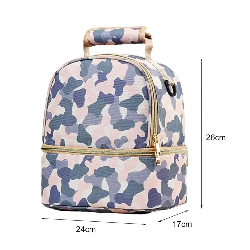 Multifunction Baby Food Breast Thermal Bag Drink Milk Insulation Bag Feeding Bottle Backpack Picnic Preservation Lunch Bags 250227