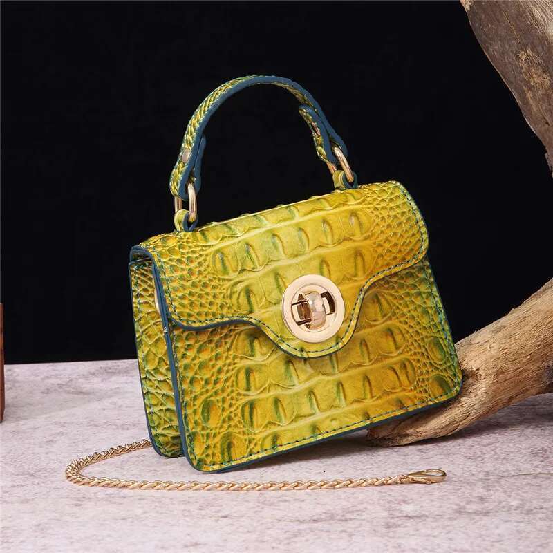 Women's Bags XMESSUN New Trendy Crocodile Pattern Handbags For Women Fashion Designer Ladies Chain Shoulder Messenger Crossbody Bag