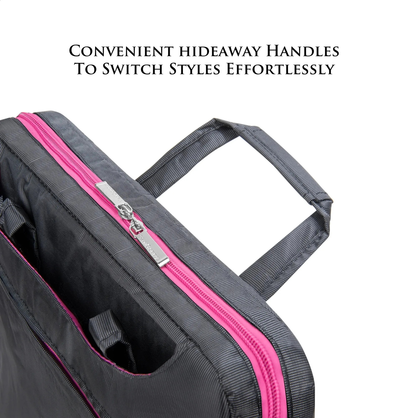 Ship from US Briefcase Style Padded Nylon Case For Apple Pro 13 Air With Hideaway Handles And Exterior Removable 250227FBB