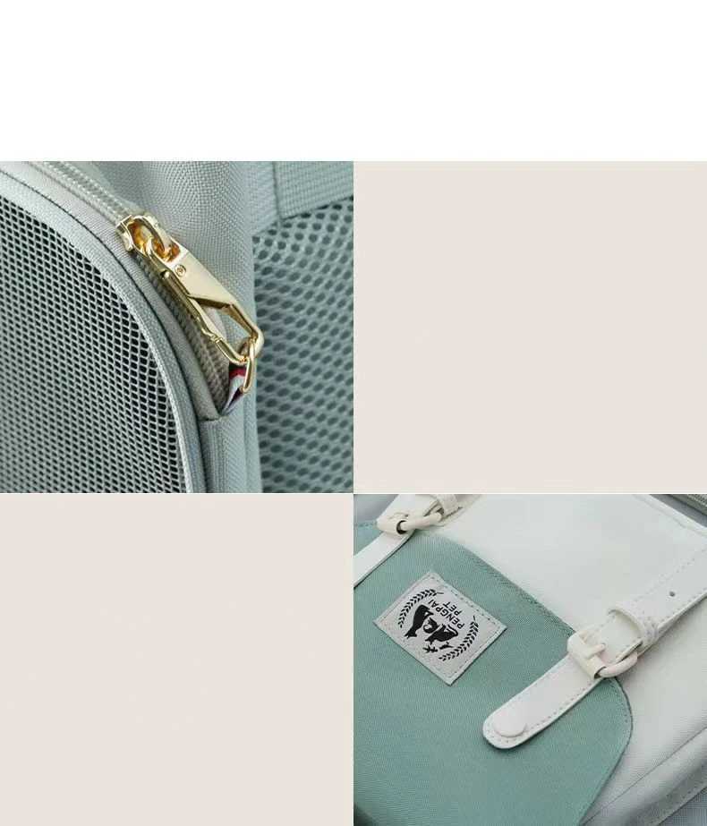 Pet Cat Carrier Backpack Breathable Portable Cat Backpack For Cats Small Dogs Portable Travel Backpack With Anti Breakaway Belt 250205