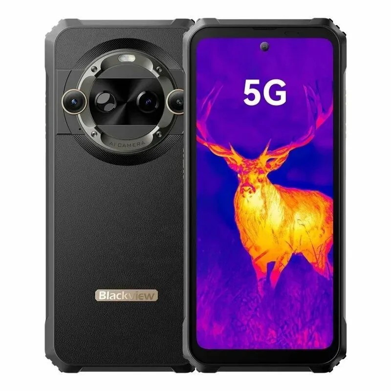 Blackview BL9000 PRO 5G Rugged Smartphone 6.78'' FHD 12GB 512GB Infrared Imaging Camera FLIR 8800mAh Android 14