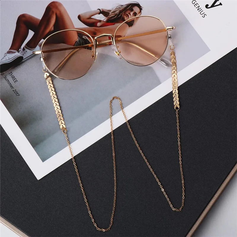 Sunglasses Masking Chains For Women Acrylic Pearl Crystal Eyeglasses Chains Lanyard Glass Fashion Jewelry Wholesale 250221