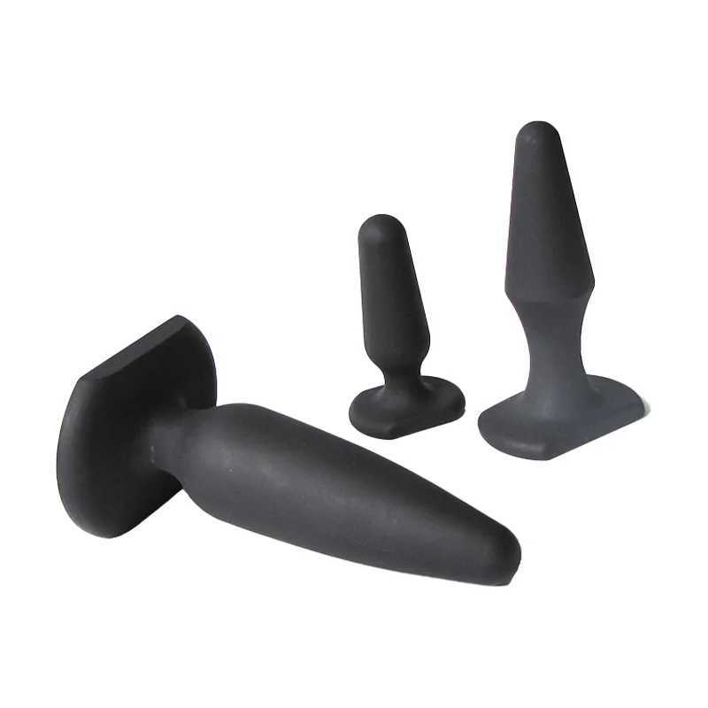 S/M/L Silicone Plug Anal Butt Plug Beginner Anal Stimulation Male Women Anal Adult Sex Toys For Couples SMW250228