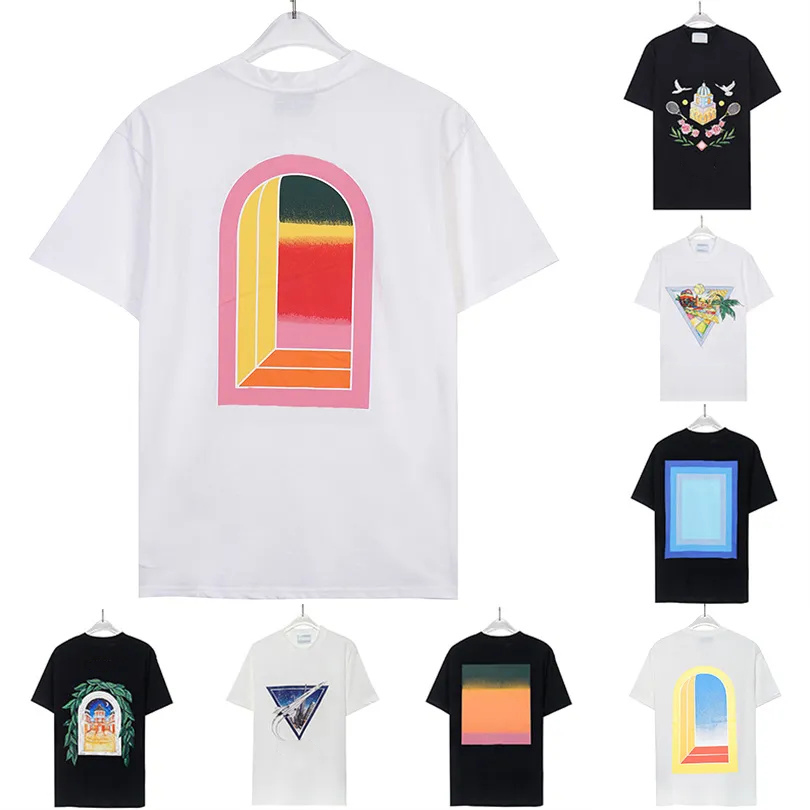 2025 Summer Mens T Shirt Designers Women Tshirts Loose Shorts Sleeve Tees Apparel Fashion Luxurys Tops Man Casual Shirts Street Polos Clothes Clothing Size S-2XL