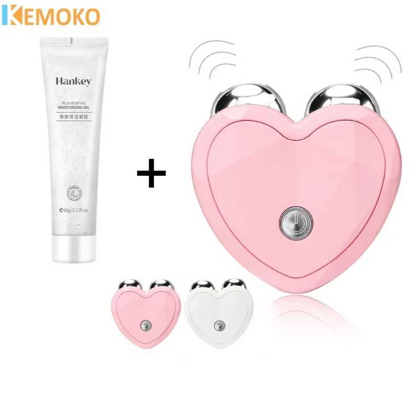 New Micro Current Beauty Device Mini Portable Facial Lifting Roller Weight Loss Massage Machine EMS Exquisite Contour Enhancement Facial Care W250228
