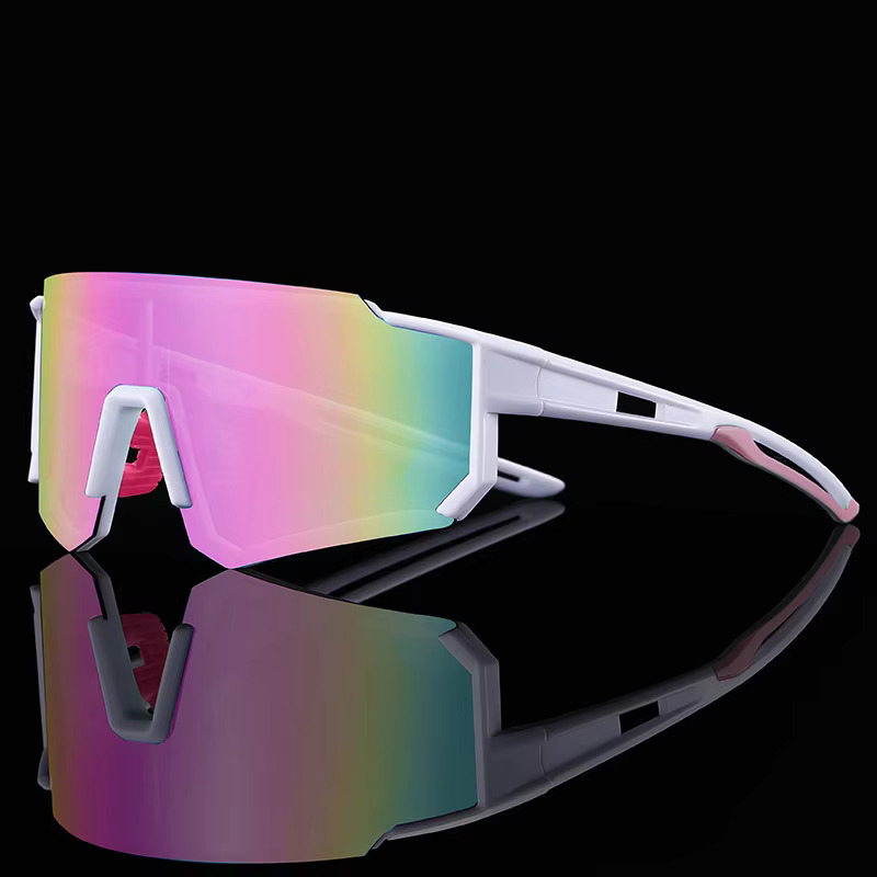 2024 2 in 1 Men Cycg Sun Glasses Custom Polarized Sports PC Frame Running Sunglasses