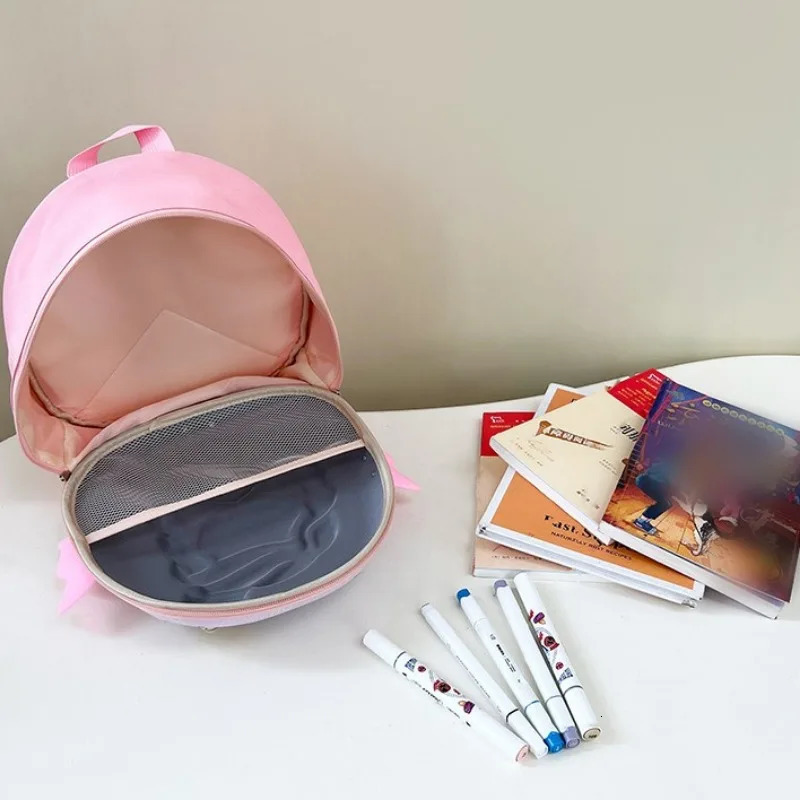 Cartoon Mermaid Backpack Kindergarten Schoolbag EVA Eggshell Childrens School Bag 2-5 Years Old Girls Book Bag Kids Backpack 250227