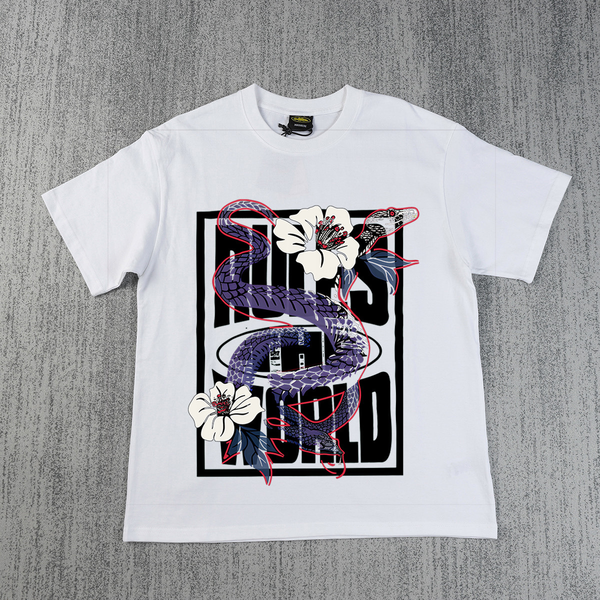 Designer's New American Hip-hop Letter Printed Short Sleeved Men's T-shirt Loose Casual Round Neck Top Fashionable