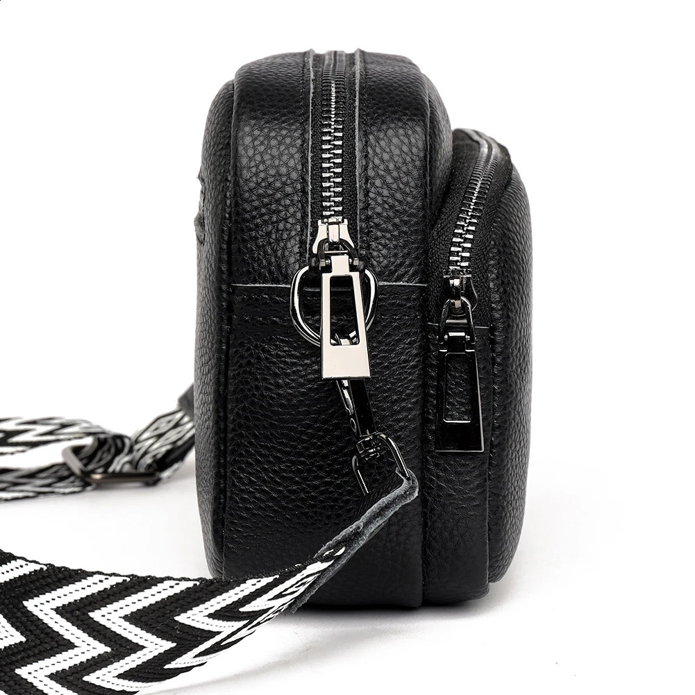 Ship from US Solid leather handbag womens cross body bag simple shoulder side highquality and wallet 250303FBB