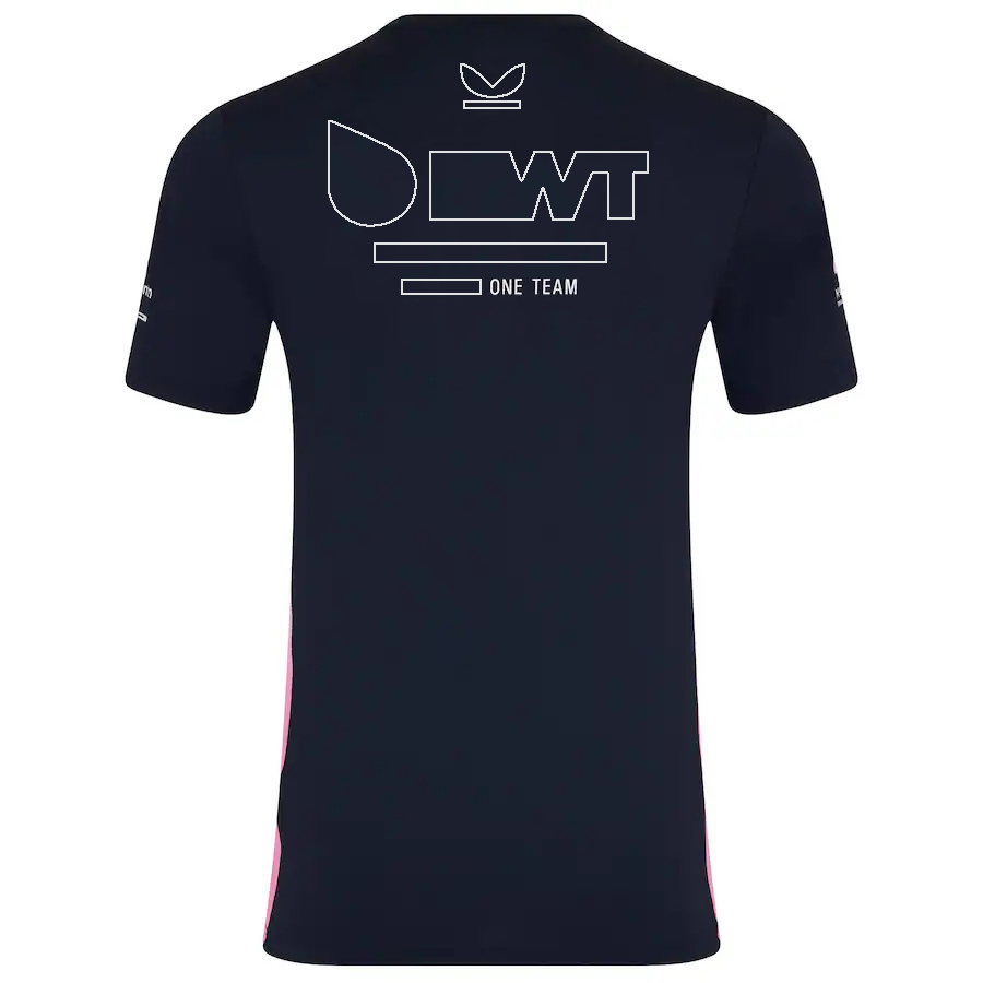 2025 F1 Team Driver T-Shirt Formula 1 Racing Zip Collar Polo Shirt Short Sleeve Summer Car Fans Crew Neck T-shirt Jersey Tops free shipping