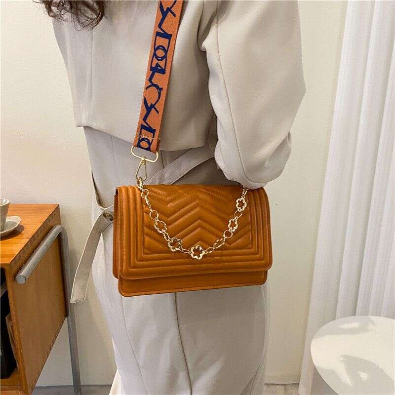 Women's Bags Fashion female women's wide strap trendy shoulder messenger bag