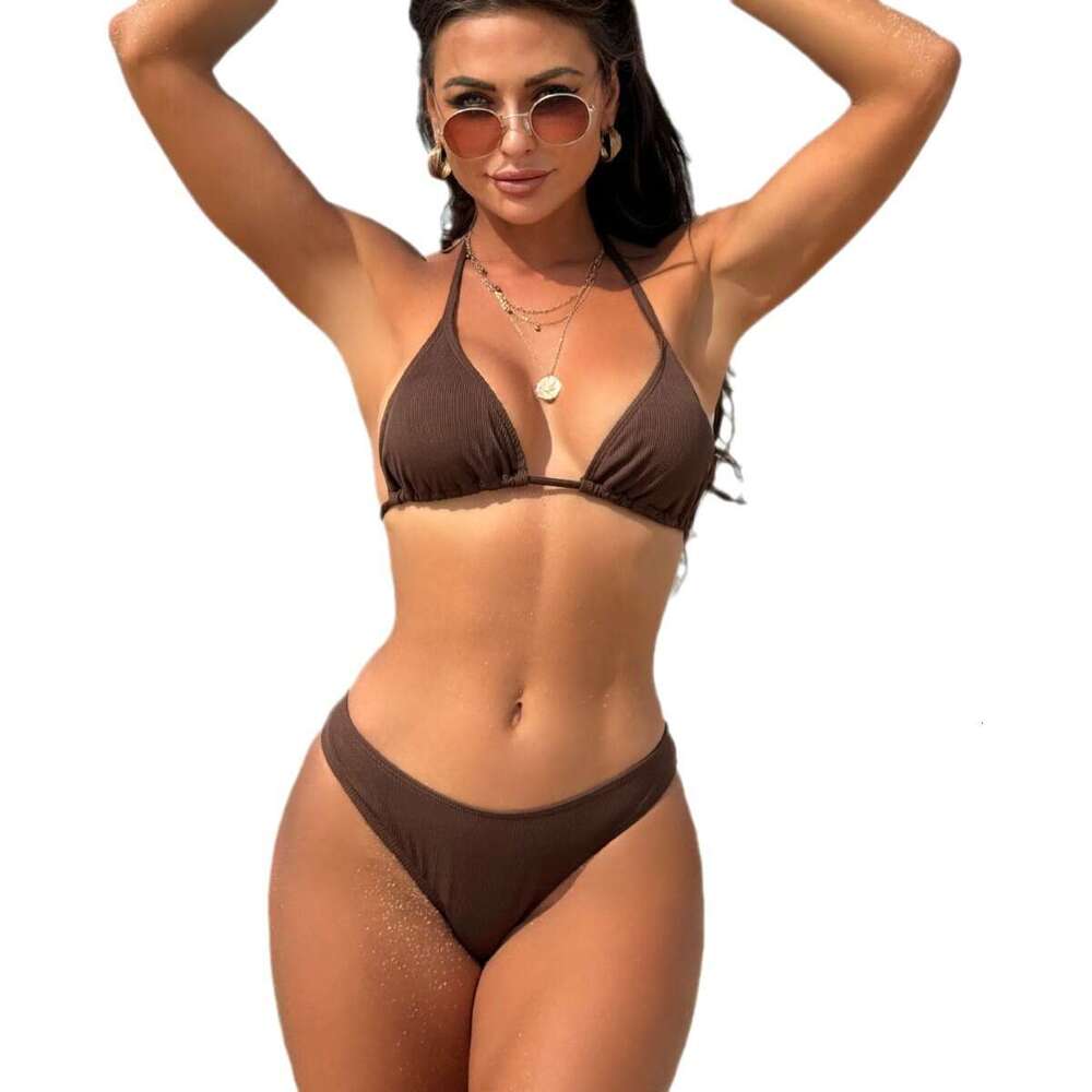 European and American sexy lace mesh four piece swimsuit bikini 2025 new casual fashion trend clothing