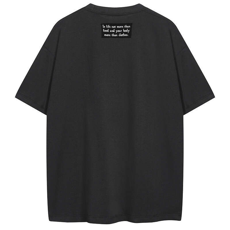 Small and niche fashion brand OURLEGACY ghost print loose short couple casual T-shirt half sleeved