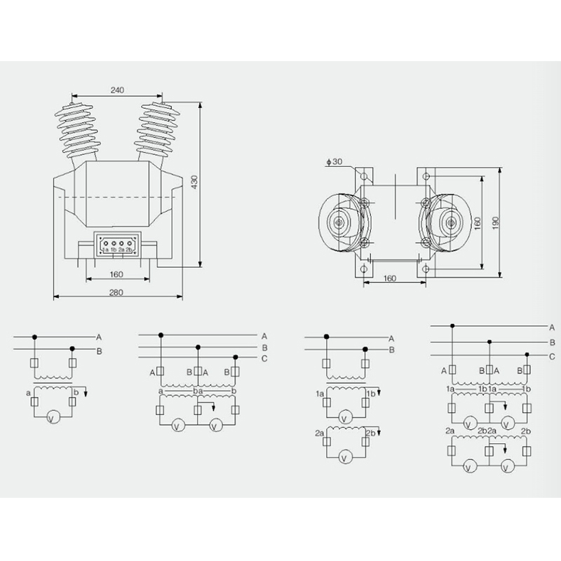 Factory direct JDZW-6/10R Outdoor voltage transformers