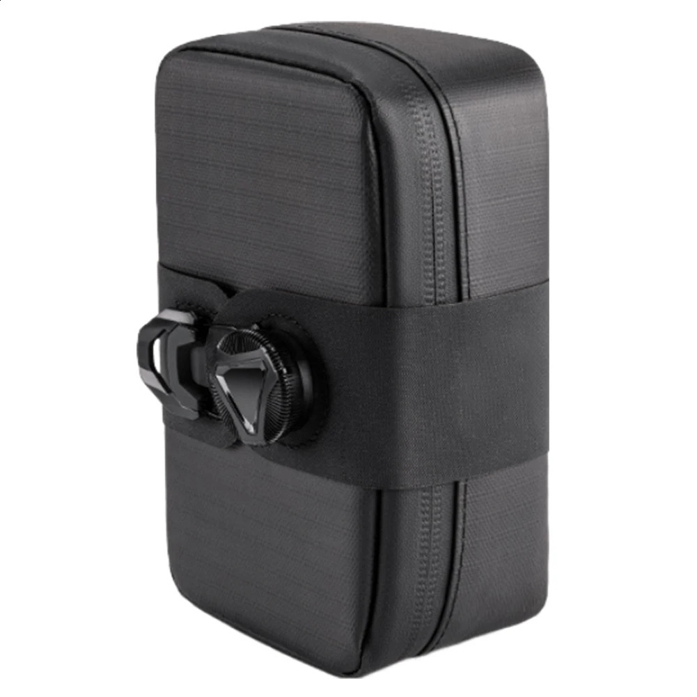 Ship from US PU Bike Seat Bag Under Large Capacity StrapOn Pouch Multicompartments for Mountain Road Bikes 250228FBB