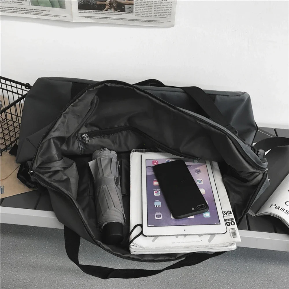 Handheld Travel Bag Large Capacity Sports and Fitness Bag Lightweight Storage Luggage Bag One Shoulder Crossbody Travel Bag 250305
