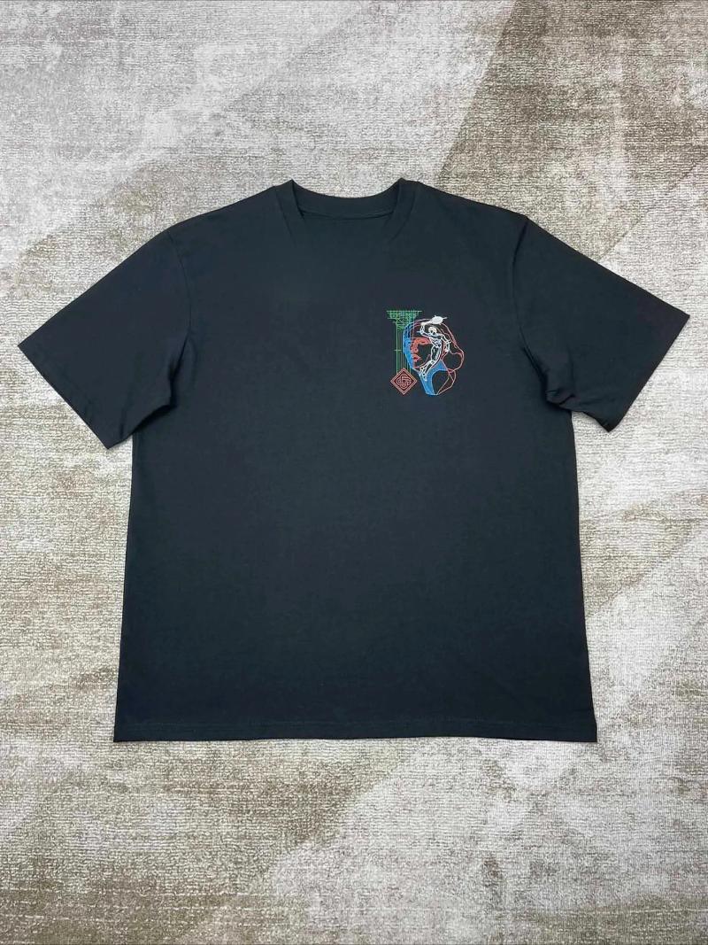 Men's T Shirts 2025 Summer Style Tennis Court Printed T-Shirt Men Women HipHop Streetwear Oversized O-Neck Cotton Tee