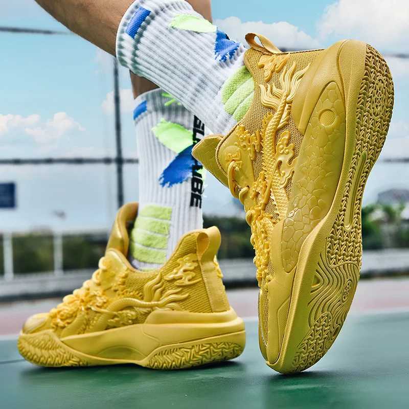 Mens Basketball Shoes Breathab Cushioning Non-Slip Wearab Running Shoes Gym Training Athletic Basketball Sneakers for Women W250228
