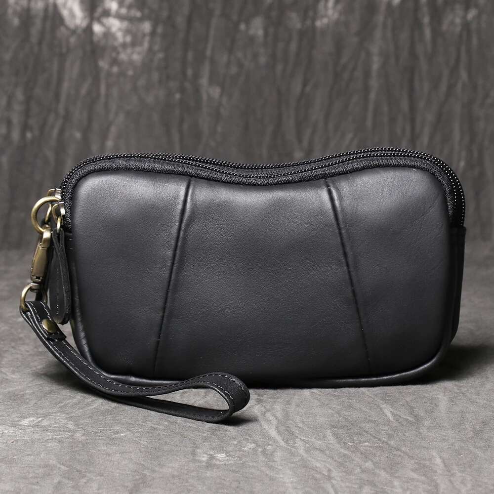 LUOKIR New Large Capacity Trendy Exquisite Zero Wallet Handbag Leather Women's Card Bag