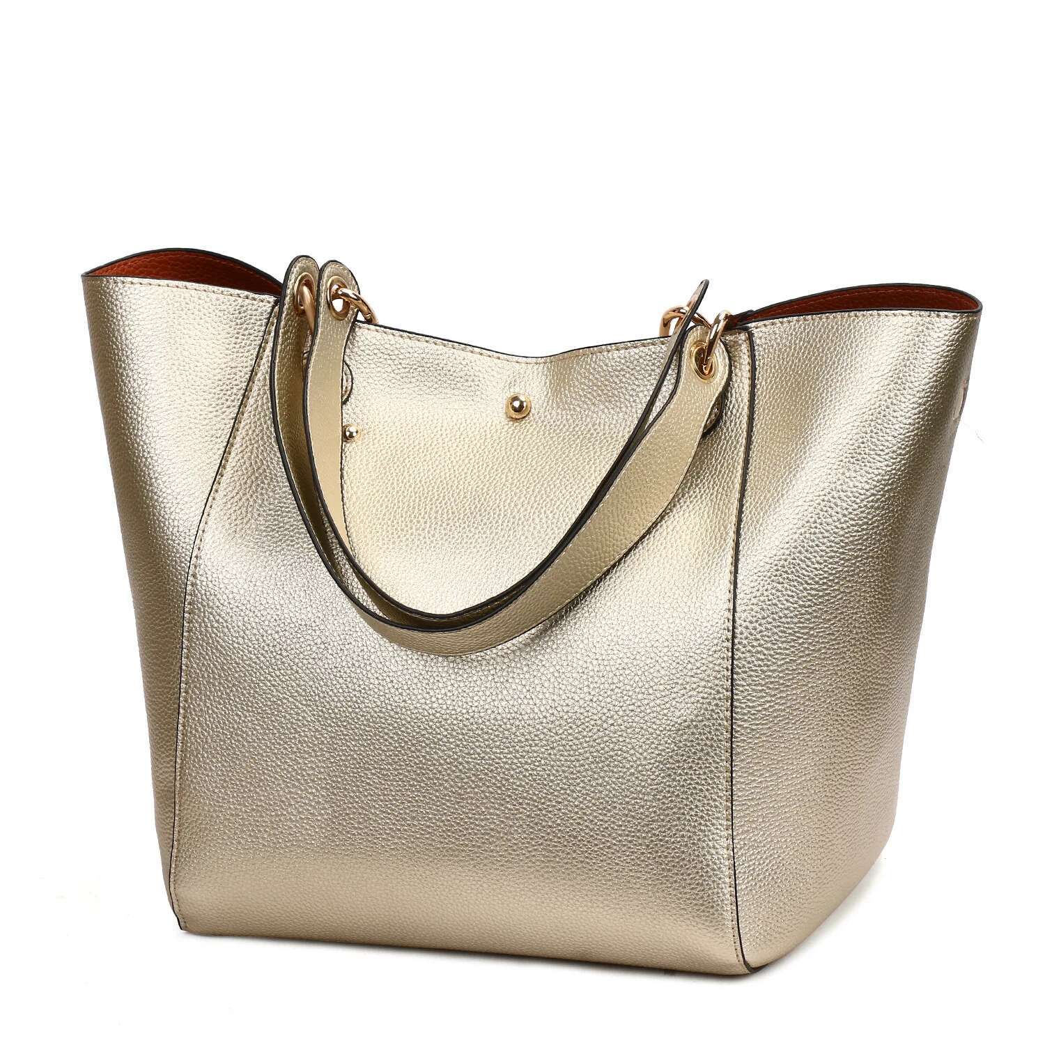 Leather Handbags Big Women Female Bags Trunk Tote Shoulder Bag High Quality Casual Ladies Large Bolsos 2Pcs/Set Fashion Soft