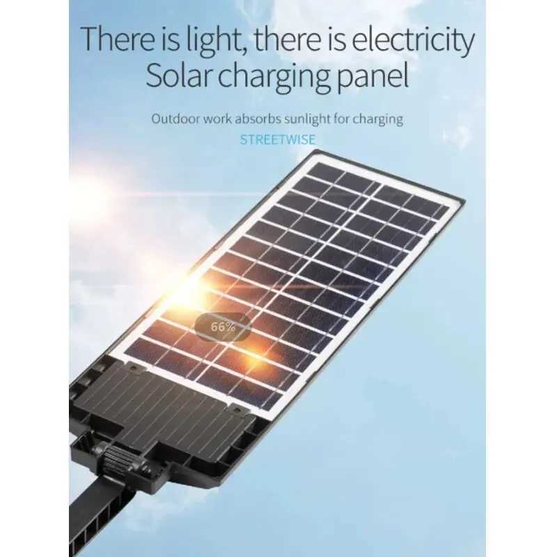 Outdoor Solar LED Lights Waterproof 8000 Lm Super Bright Wall Lamp With Motion Sensor Remote Control Garden Street Light Z250301