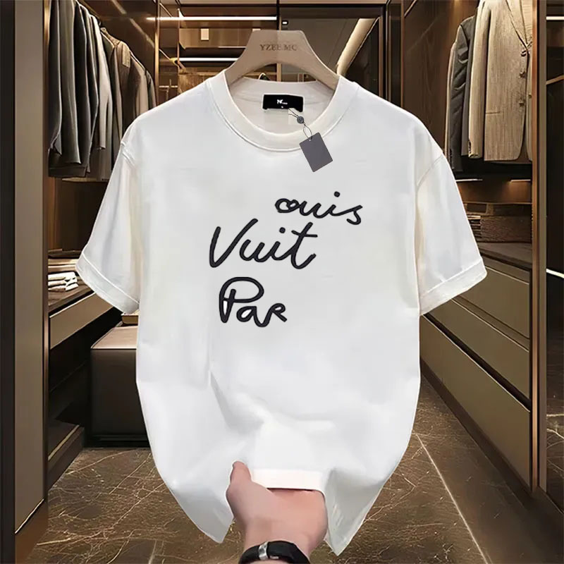 2025 summer new men's short sleeve T-shirt pure cotton casual quick drying daily sports outdoor variety of styles simple everything luxury designer t shirt S-3XL