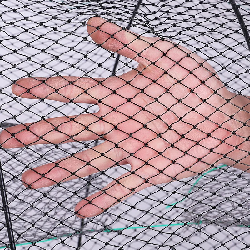 40*80CM Telescopic Foldable Crayfish Crab Fish Trap Net Shrimp Lobster Cage Collapsible Portable Fishing Folding Catchers Creel 250228