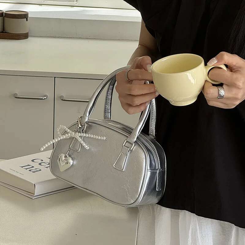 South Korea New Style5 Design Portable Square Sg Women Exquisite All-Match Cross-Body Bowg Small Bag Handbags Purses