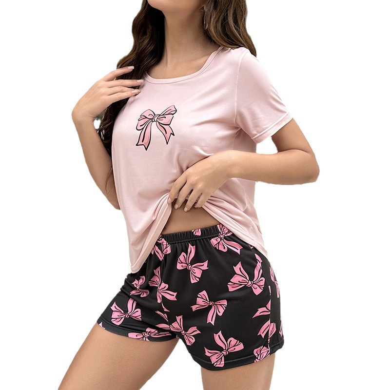 X175-Pajamas women's flannel suit autumn and winter warm sweet coral fleece home clothes