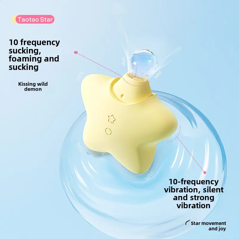 Peach Star Seconds Adult Female Masturbation Artifact Clitoris Sucking Bouncing Egg Sucking Toys Sex Toys 250227