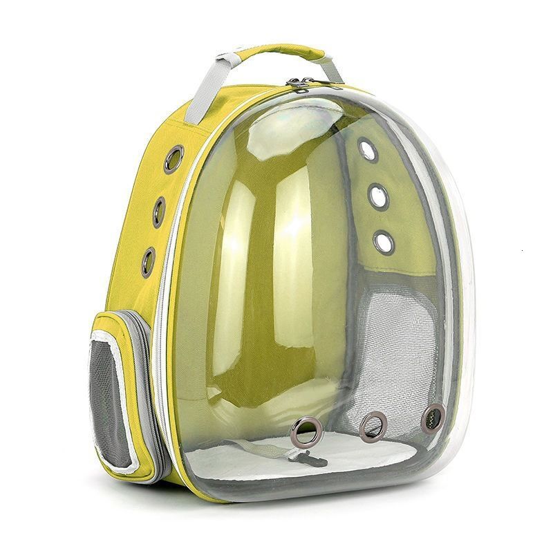 Carriers Pet Panoramic Outing Cat Bag Portable Breathable Clear Shoulder Puppy Space Capsule Backpack