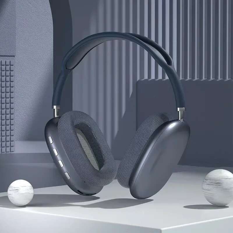 P9 Pro Max Wireless Bluetooth Headphones Hifi Stereo Noise Cancelg Waterproof Mic Pods Over Ear Sports Gaming Headset