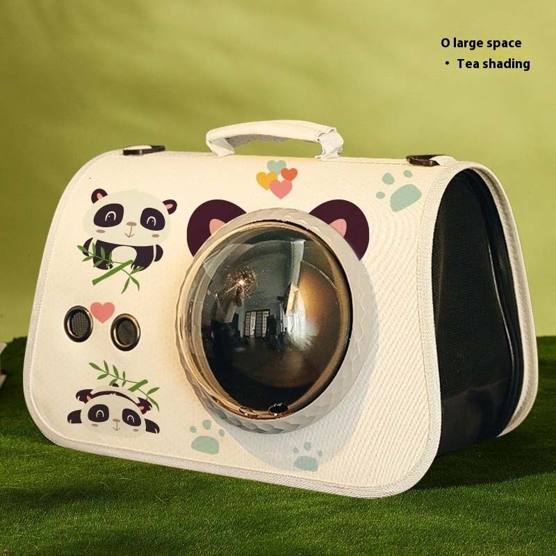 New Folding Handheld Space Capsule Pet Bag Oxford Cloth For Outdoor Crossbody Portable Breathable Comfortable Cat And Dog Backpack
