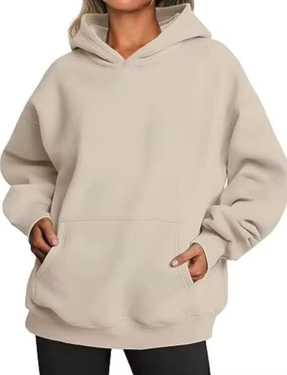 Wholesale Womens Oversized Sweatshirts Hoodies Custom Unisex Hoodie With Pockets Fleece Winter Clothes For Women