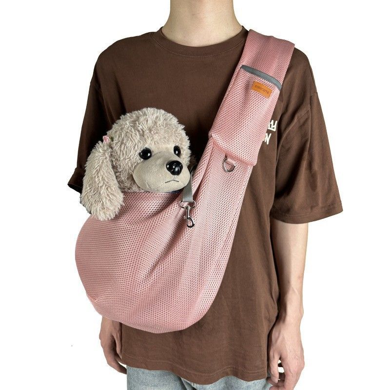 New Outdoor Crossbody Bag, Summer Cat Dog Supplies, Portable And Breathable Pet Bag