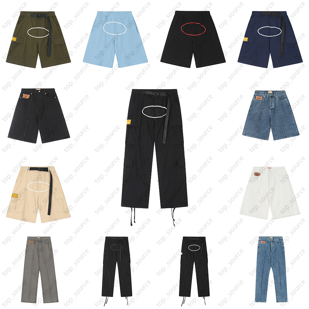 mens cargo pants man designer cargos pants sweatpant trousers work trouser high street hip hop casual multi-pockets Oversized loose straight overalls jogger A140