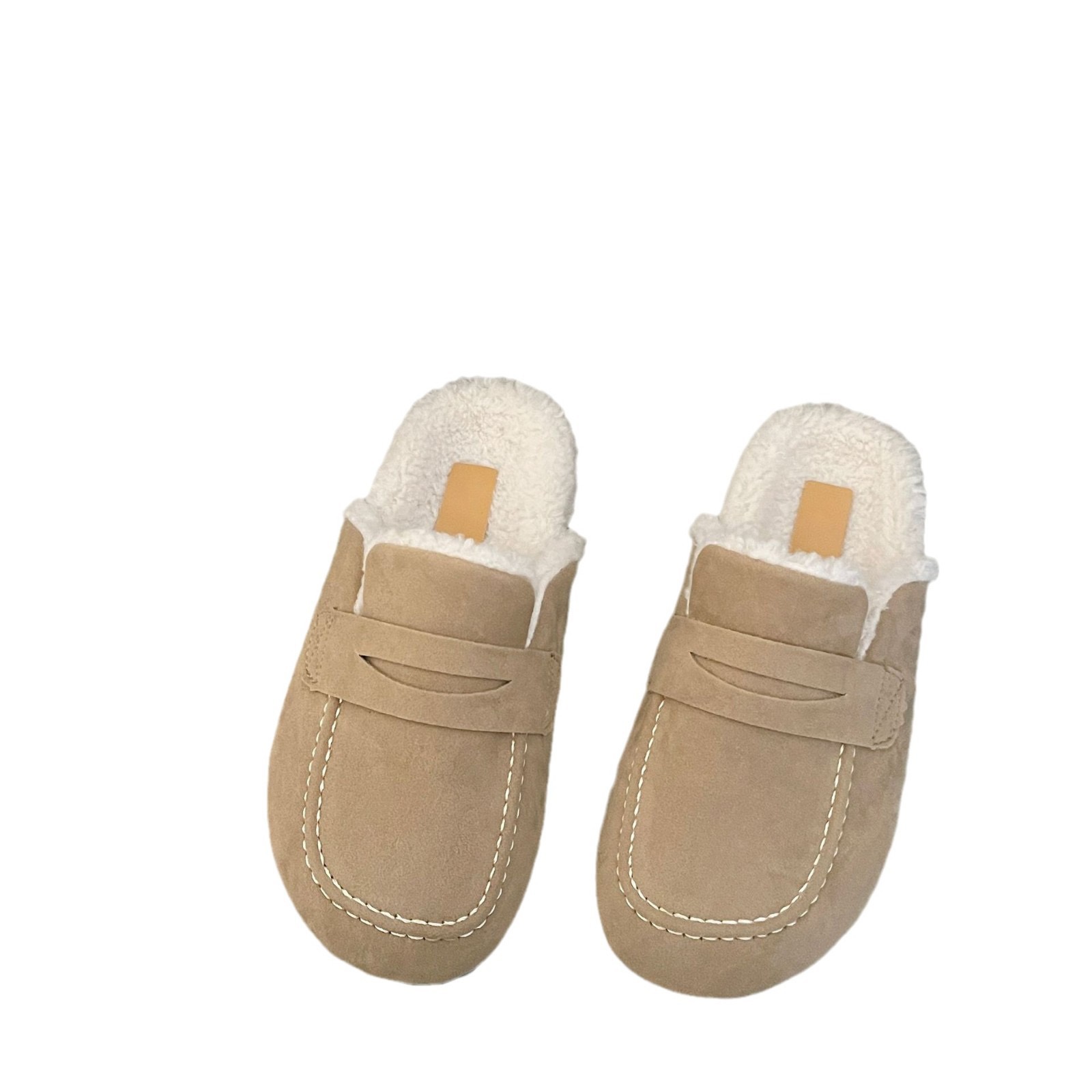 Winter Outdoor Cotton Casual Fashionable Warm Boots Comfortable and Non-slip Womens Home Slippers XW6.5