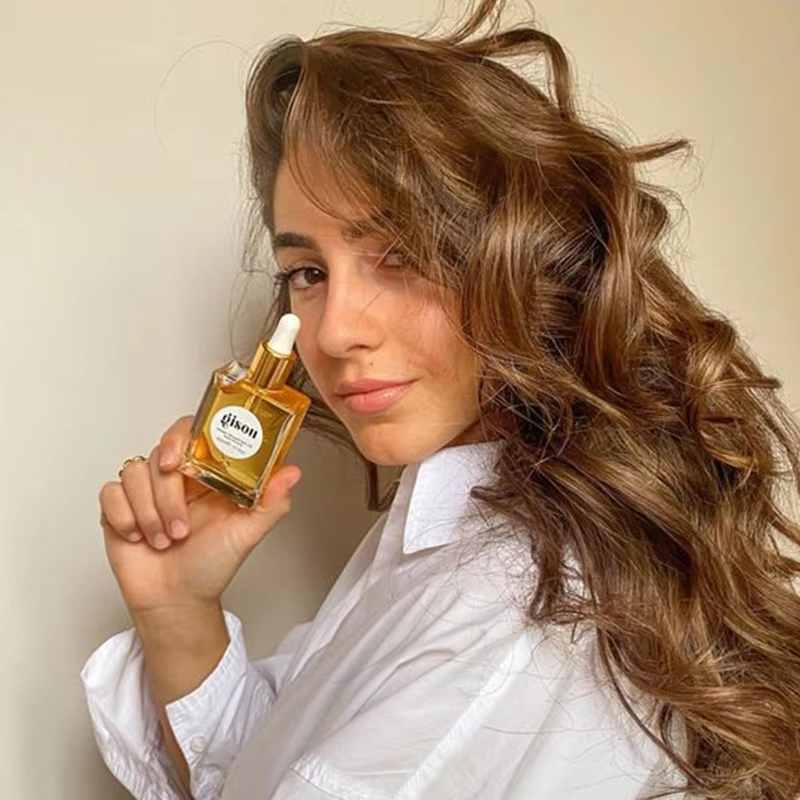 Gisou honey infused 20ml 50ml shine Enhancing Smoothing & Straightening hair essential oil women styg spray