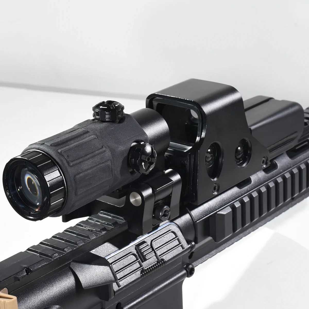 558 553 G33 Red Dot Sight Holographic Flip 3X Magnifier Weapon Optics REFLEx Sights Scope Collimator Hunting AccESSories X250228