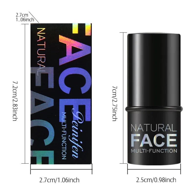 Face Brightening Concealer Corrector Nose Shadow Contouring Cosmetics Longlasting Natural Highlighting Bronzer Stick 250219