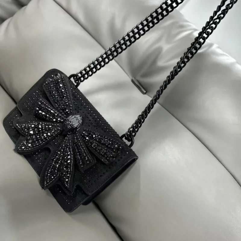 Small Designer Brand Bow For Women 2025 Fashion Bag Butterfly Hot Set Dias Mini Chain Shoulder Crossbody Bags Flapc250222