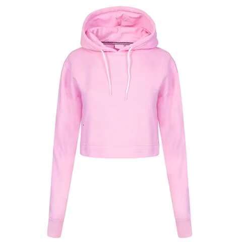 High Quality New Style Wholesale Hot Long Sleeve Lady Top Pullover Crop Hoodies For Women