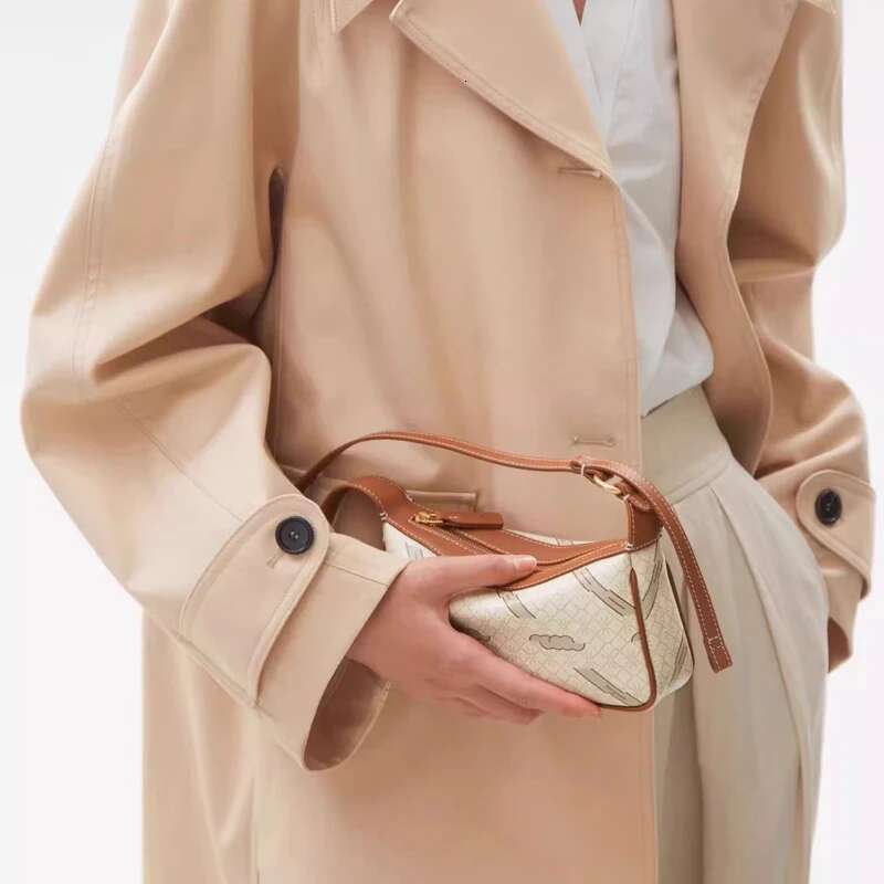 New Song Original Brand Design Handbag Casual Style Commuting Shoulder Vintage Print Women Crossbody Bag